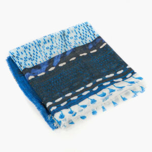 3d print of a keffiyeh with micro grid foulard