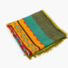 Saddlery motif oversized silk foulard