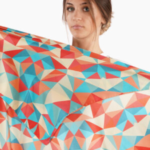 Silk scarf 90 x 90 cm phantasmagoria